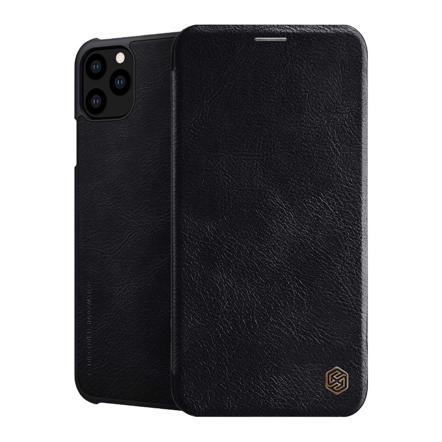 Pokrowiec skórzany Nillkin Qin czarny Apple iPhone 11 Pro Pokrowiec skórzany Nillkin Qin czarny Apple iPhone 11 Pro