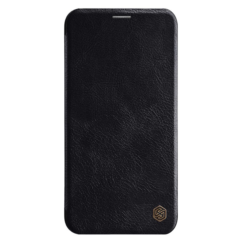 Pokrowiec skórzany Nillkin Qin czarny Apple iPhone 11 Pro / 2 Pokrowiec skórzany Nillkin Qin czarny Apple iPhone 11 Pro / 2