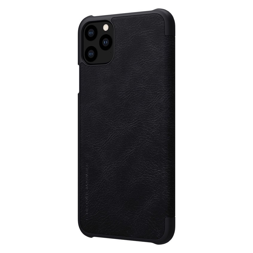 Pokrowiec skórzany Nillkin Qin czarny Apple iPhone 11 Pro / 5 Pokrowiec skórzany Nillkin Qin czarny Apple iPhone 11 Pro / 5