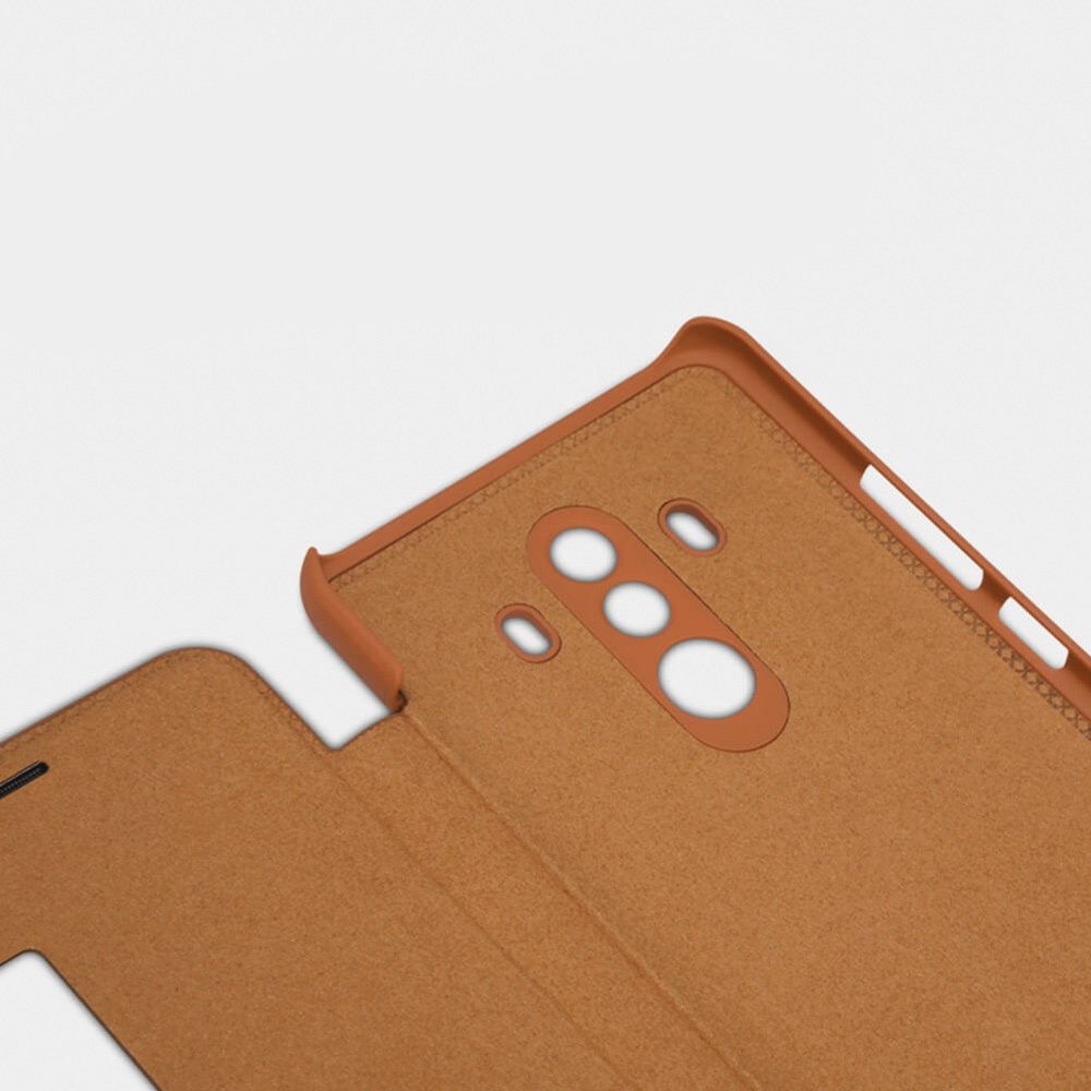 Pokrowiec sk�rzany Nillkin Qin czarny Huawei Mate 10 Pro / 11