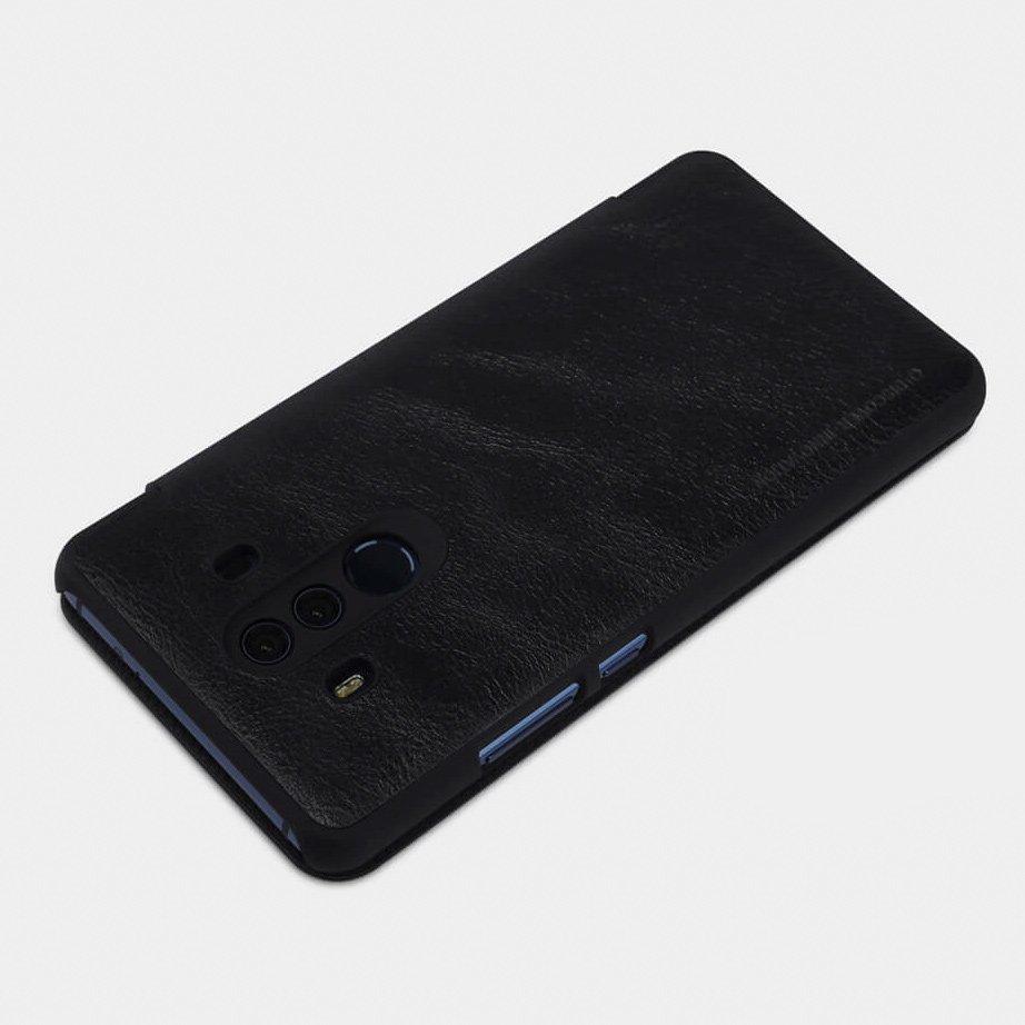 Pokrowiec sk�rzany Nillkin Qin czarny Huawei Mate 10 Pro / 12