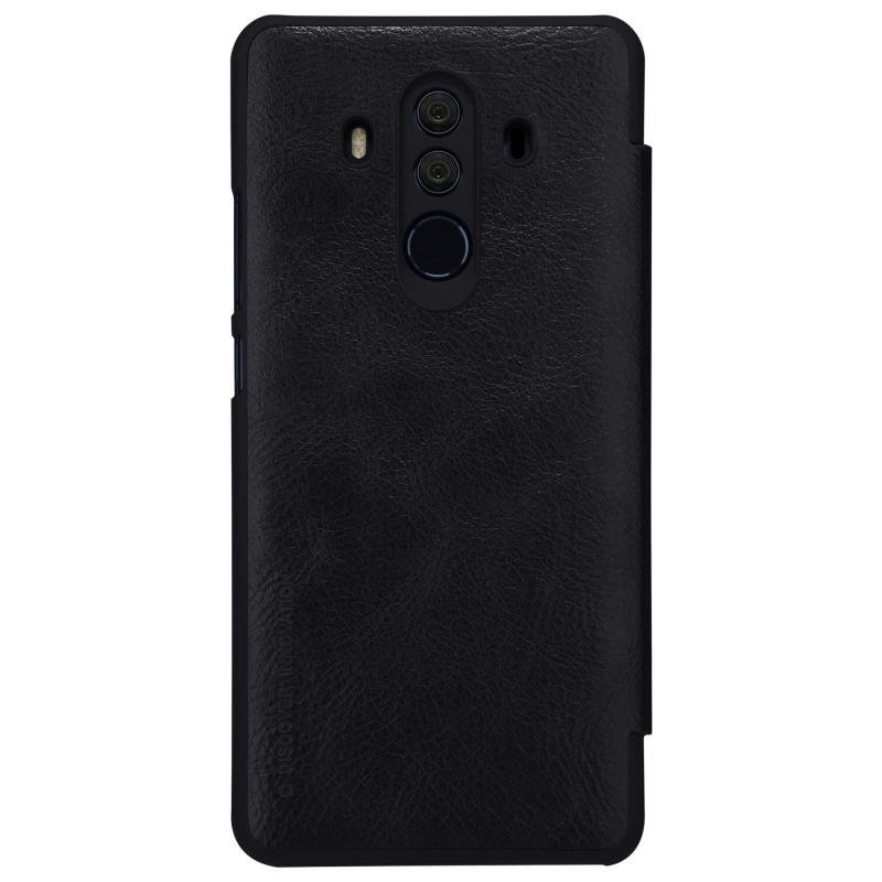 Pokrowiec sk�rzany Nillkin Qin czarny Huawei Mate 10 Pro / 5