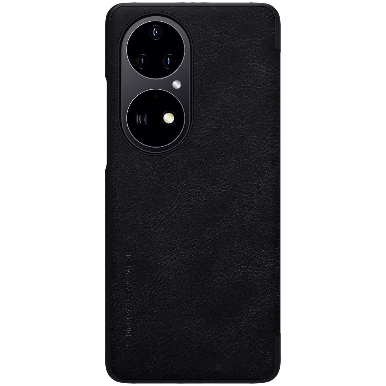 Pokrowiec skórzany Nillkin Qin czarny Huawei P50 Pro / 2 Pokrowiec skórzany Nillkin Qin czarny Huawei P50 Pro / 2