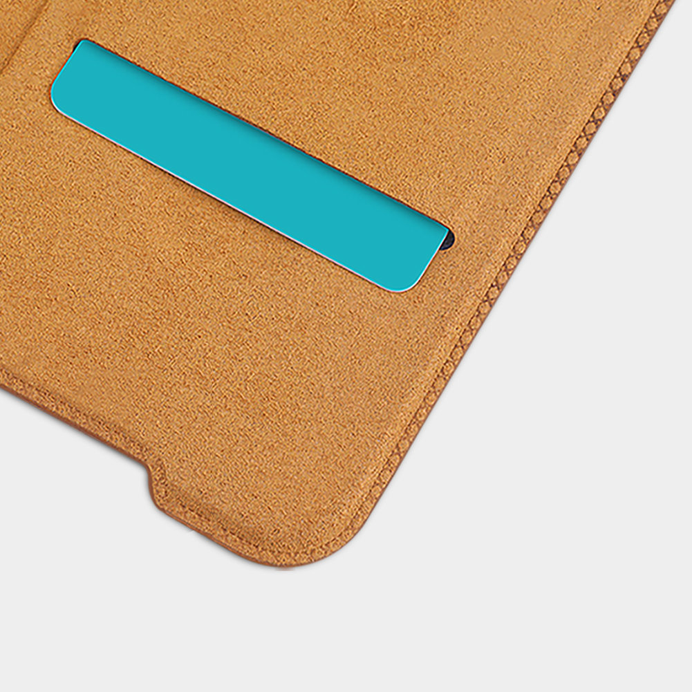 Pokrowiec sk�rzany Nillkin Qin czarny OnePlus 10 Pro / 10