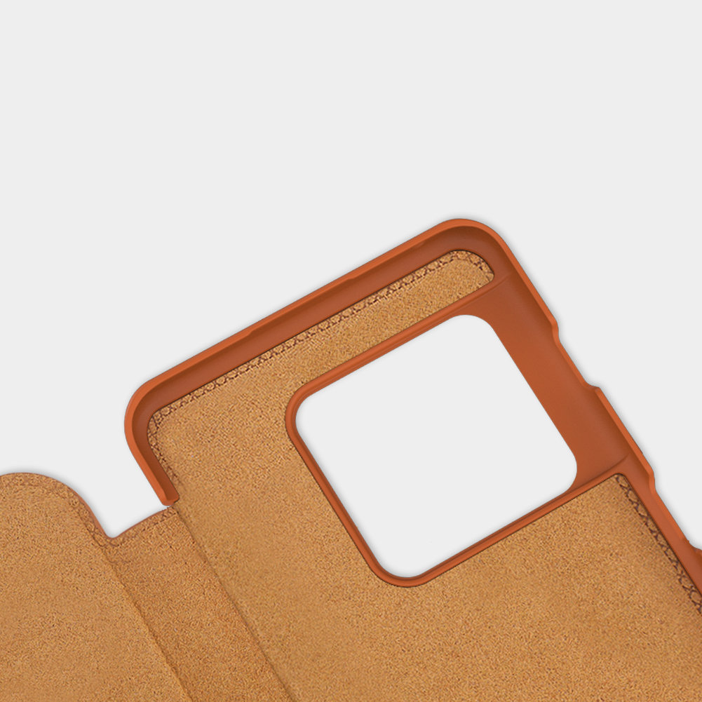 Pokrowiec sk�rzany Nillkin Qin czarny OnePlus 10 Pro / 11