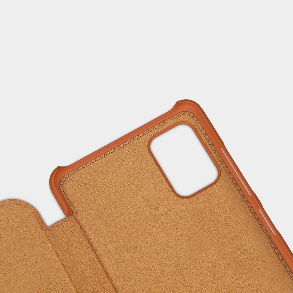 Pokrowiec sk�rzany Nillkin Qin czarny Samsung A51 5G / 12