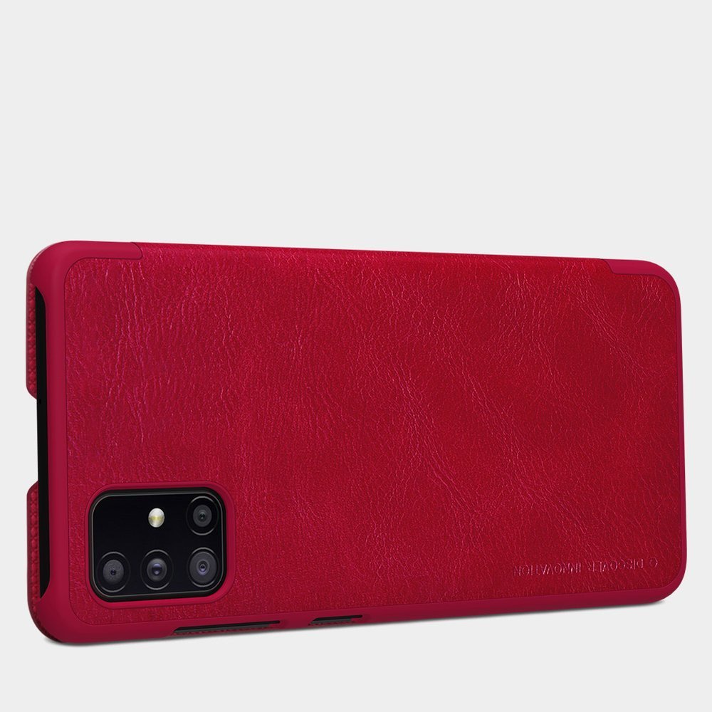 Pokrowiec sk�rzany Nillkin Qin czarny Samsung A51 5G / 9