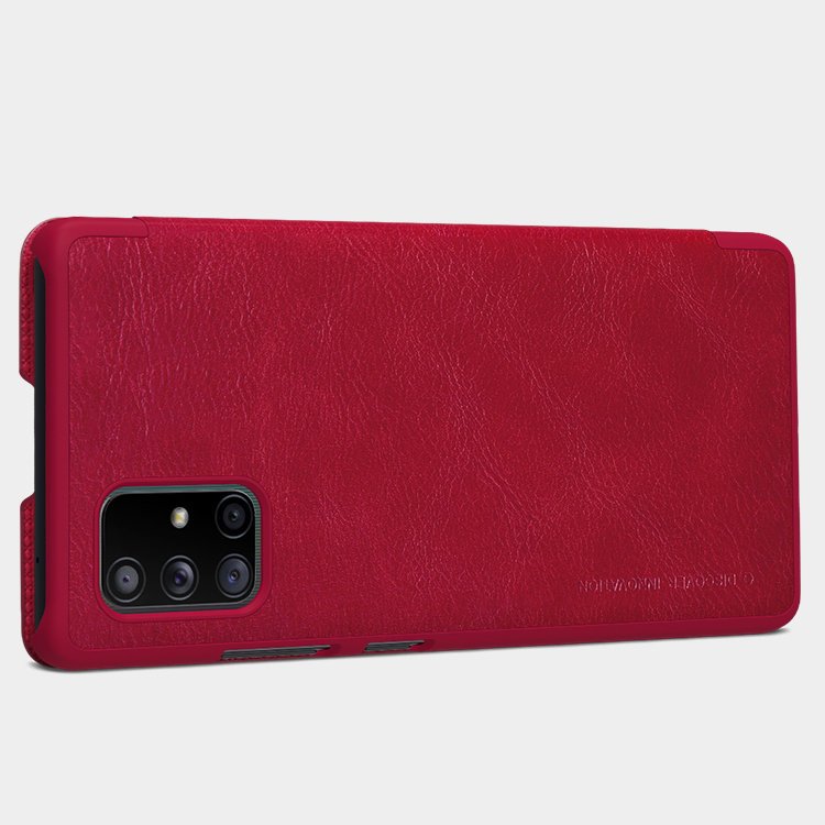 Pokrowiec sk�rzany Nillkin Qin czarny Samsung A71 5G / 6