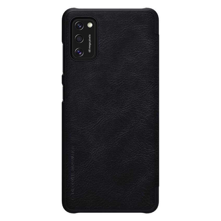 Pokrowiec skórzany Nillkin Qin czarny Samsung Galaxy A41 / 2 Pokrowiec skórzany Nillkin Qin czarny Samsung Galaxy A41 / 2