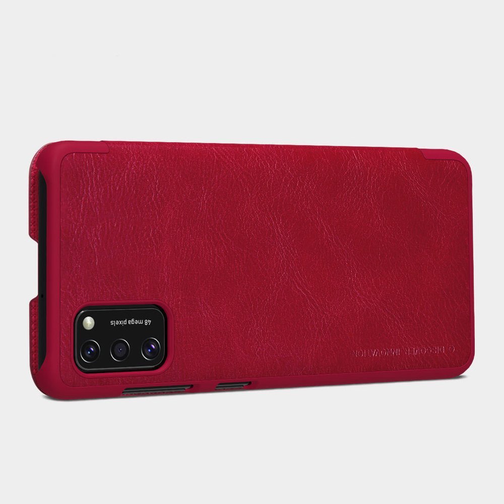 Pokrowiec skórzany Nillkin Qin czarny Samsung Galaxy A41 / 9 Pokrowiec skórzany Nillkin Qin czarny Samsung Galaxy A41 / 9