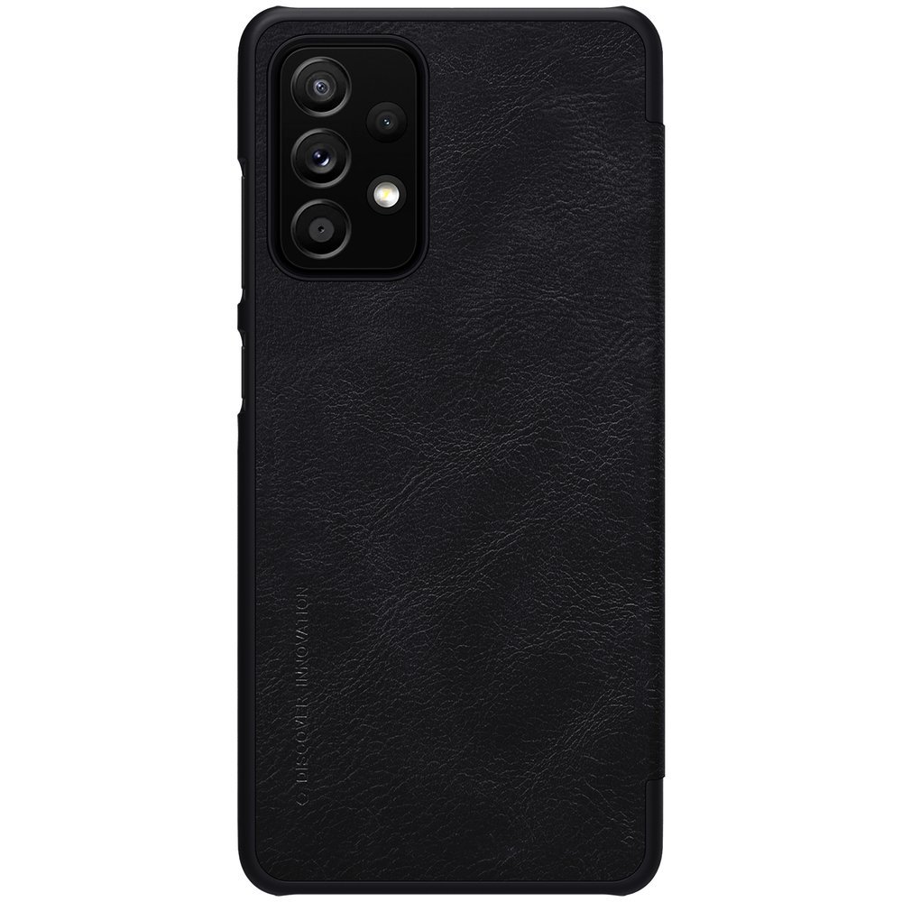 Pokrowiec sk�rzany Nillkin Qin czarny Samsung Galaxy A52s / 2