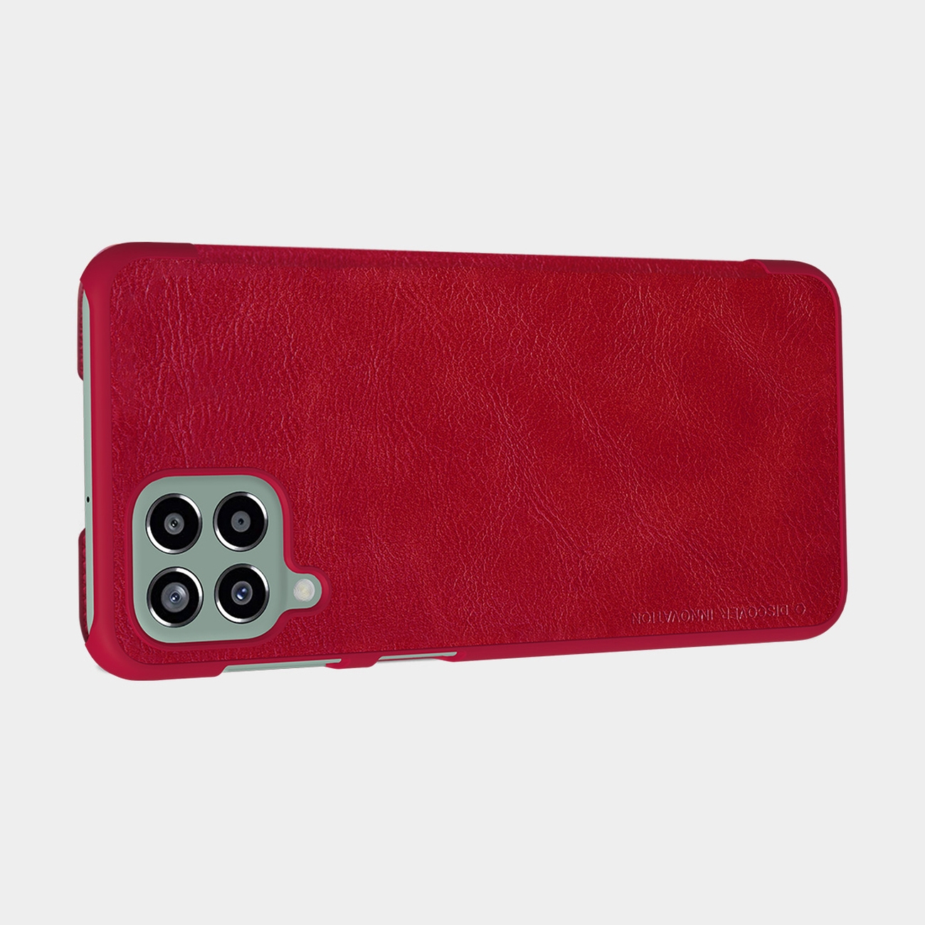 Pokrowiec sk�rzany Nillkin Qin czarny Samsung Galaxy M33 5G / 8