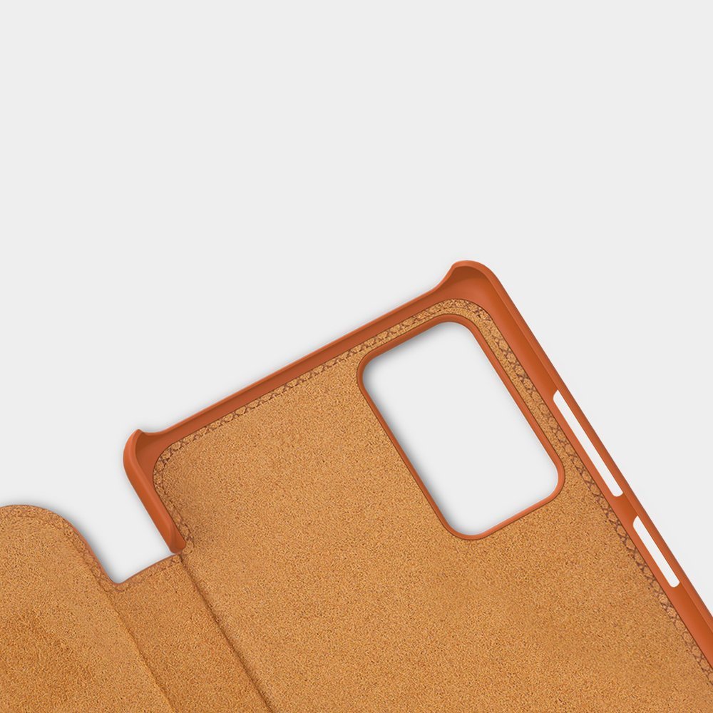 Pokrowiec sk�rzany Nillkin Qin czarny Samsung Galaxy Note 20 / 10