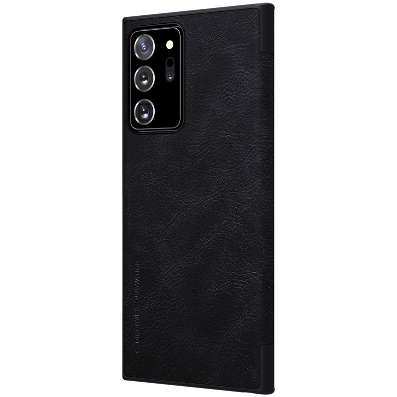 Pokrowiec skrzany Nillkin Qin czarny Samsung Galaxy Note 20 Ultra / 2