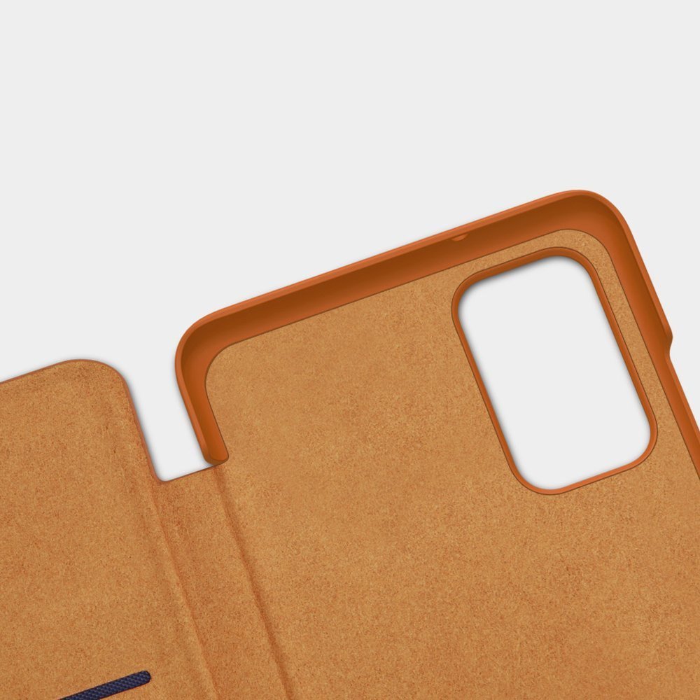 Pokrowiec skórzany Nillkin Qin czarny Samsung Galaxy S20 Plus / 10 Pokrowiec skórzany Nillkin Qin czarny Samsung Galaxy S20 Plus / 10