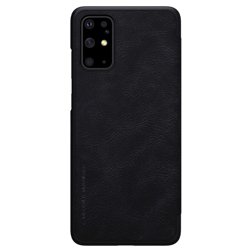 Pokrowiec skórzany Nillkin Qin czarny Samsung Galaxy S20 Plus / 2 Pokrowiec skórzany Nillkin Qin czarny Samsung Galaxy S20 Plus / 2