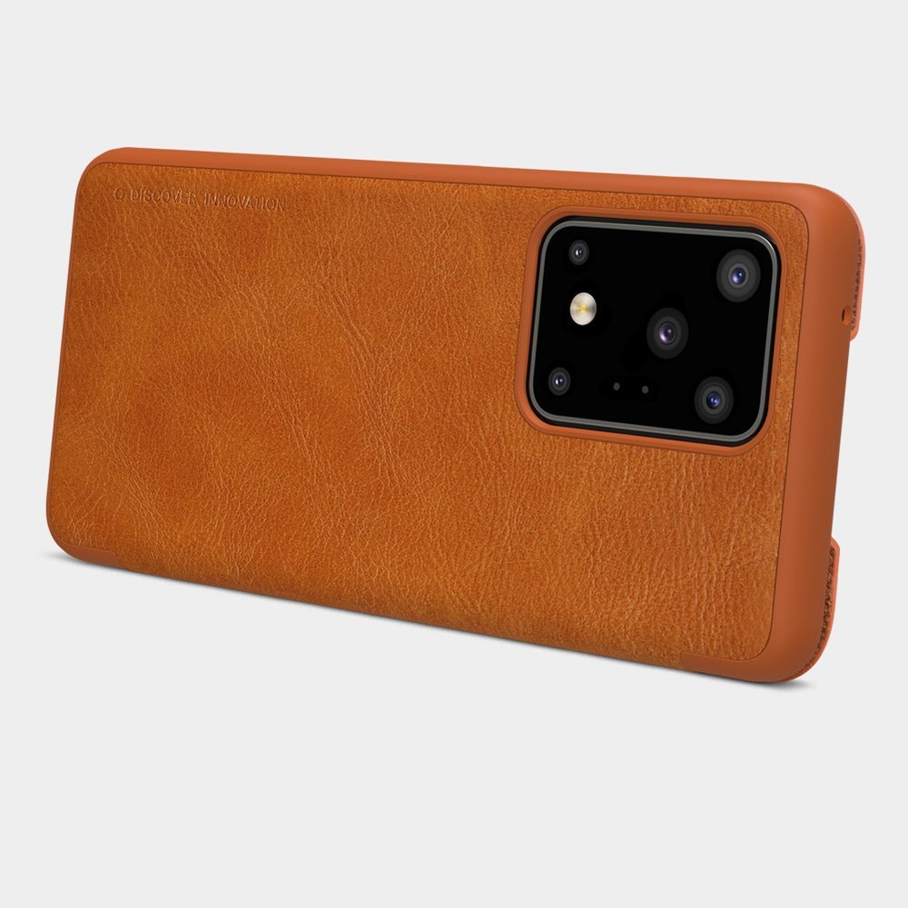 Pokrowiec skórzany Nillkin Qin czarny Samsung galaxy S20 Ultra / 11 Pokrowiec skórzany Nillkin Qin czarny Samsung galaxy S20 Ultra / 11