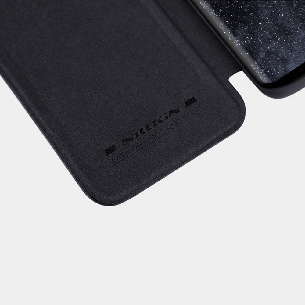 Pokrowiec sk�rzany Nillkin Qin czarny Samsung Galaxy S9 / 7