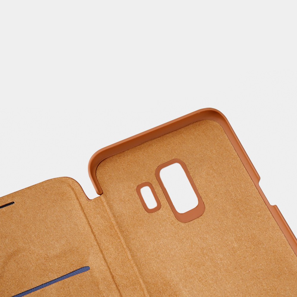 Pokrowiec sk�rzany Nillkin Qin czarny Samsung Galaxy S9 / 8