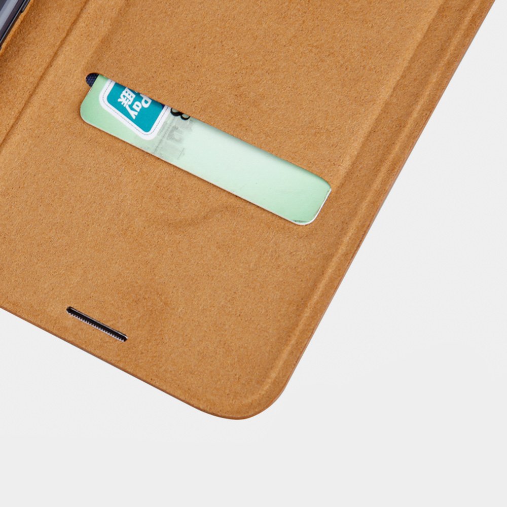 Pokrowiec sk�rzany Nillkin Qin czarny Samsung Galaxy S9 / 9