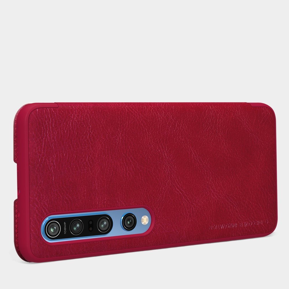 Pokrowiec sk�rzany Nillkin Qin czarny Xiaomi Mi 10 Pro / 6