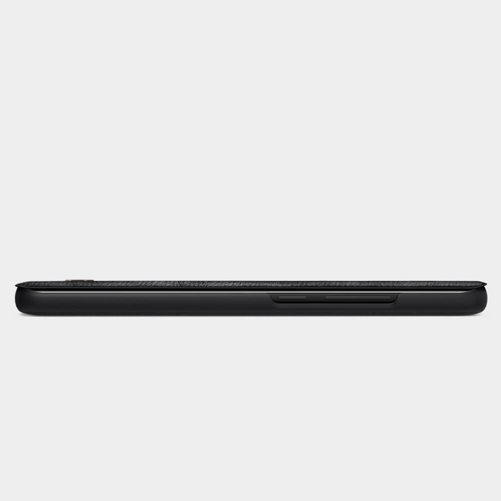 Pokrowiec skrzany Nillkin Qin czarny Xiaomi Mi Note 10 Lite / 6