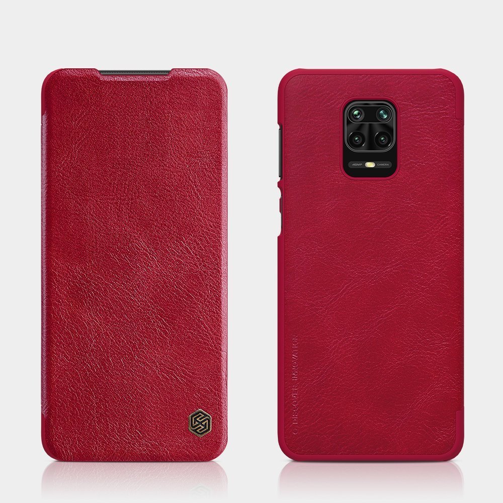 Pokrowiec sk�rzany Nillkin Qin czarny Xiaomi POCO X3 Pro / 12