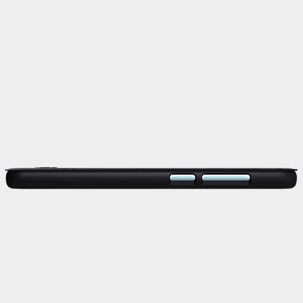 Pokrowiec skrzany Nillkin Qin czarny Xiaomi Redmi 10X 4G / 7