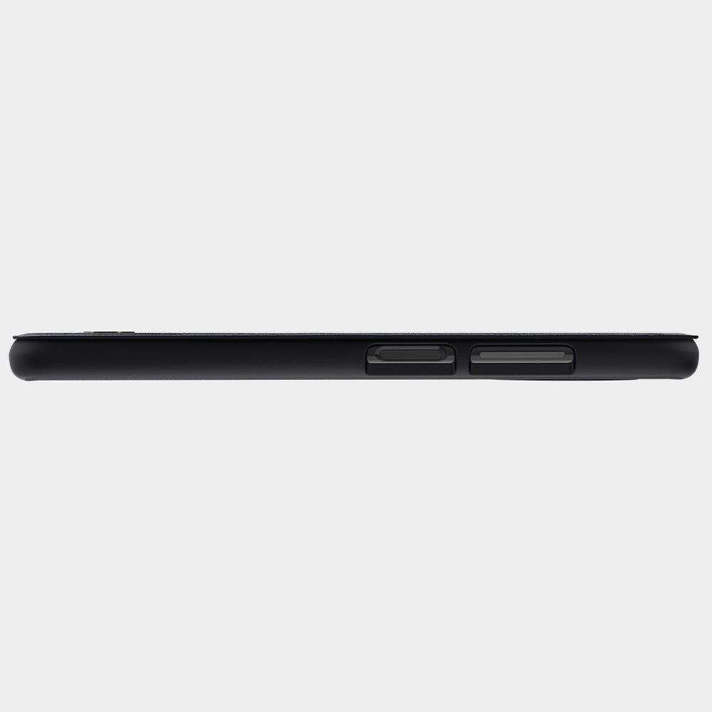 Pokrowiec skrzany Nillkin Qin czarny Xiaomi Redmi Note 9T 5G / 9