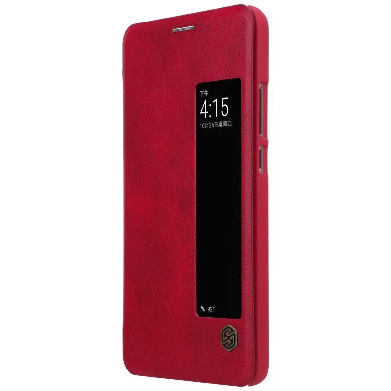 Pokrowiec skórzany Nillkin Qin czerwony Huawei Mate 10 / 2 Pokrowiec skórzany Nillkin Qin czerwony Huawei Mate 10 / 2