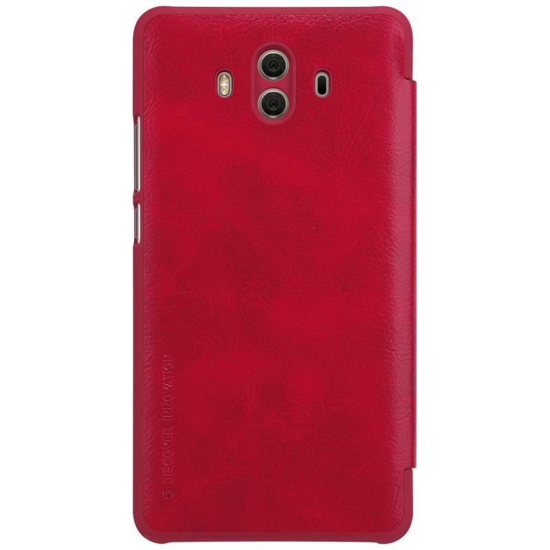 Pokrowiec skórzany Nillkin Qin czerwony Huawei Mate 10 / 5 Pokrowiec skórzany Nillkin Qin czerwony Huawei Mate 10 / 5