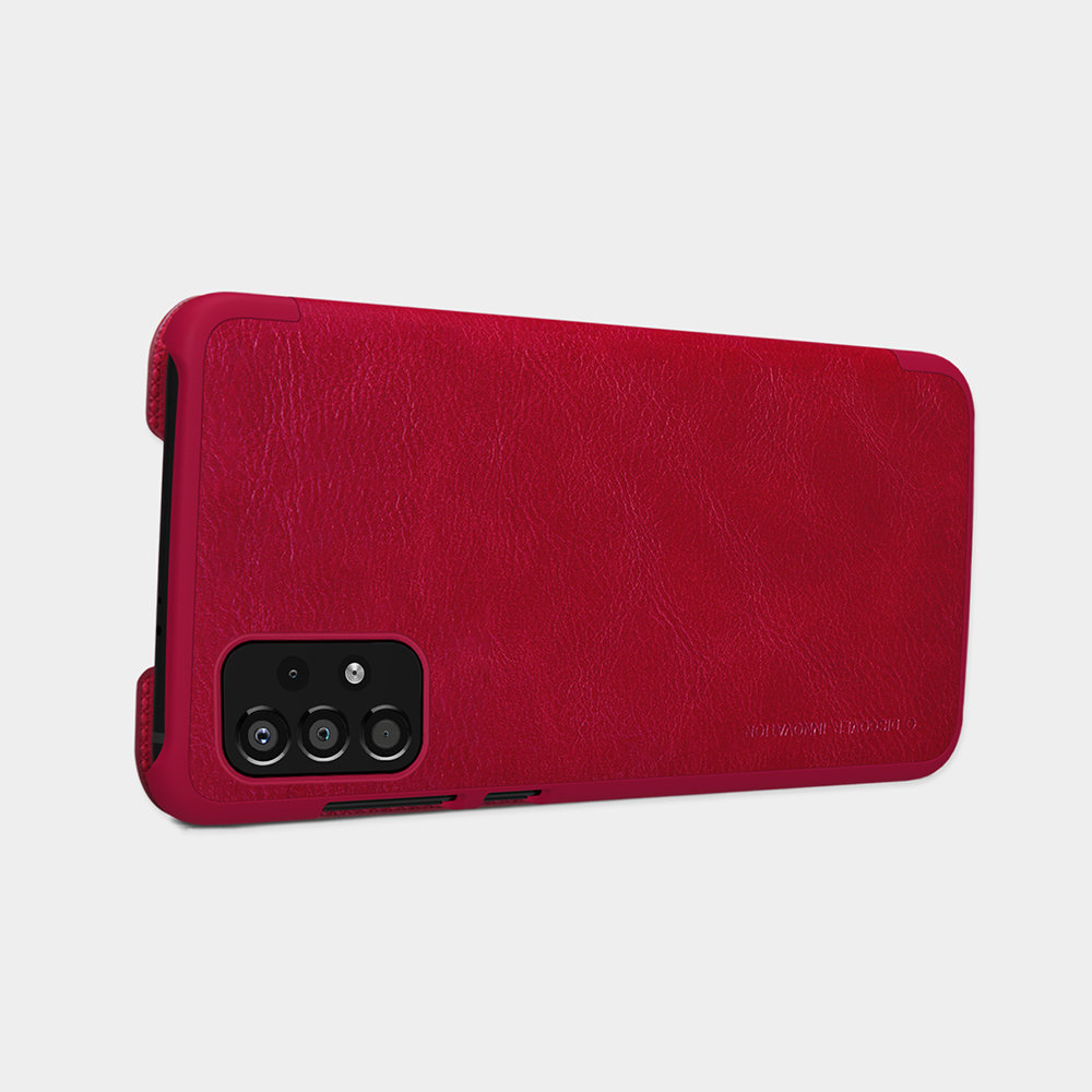 Pokrowiec skórzany Nillkin Qin czerwony Samsung Galaxy A33 5G / 7 Pokrowiec skórzany Nillkin Qin czerwony Samsung Galaxy A33 5G / 7