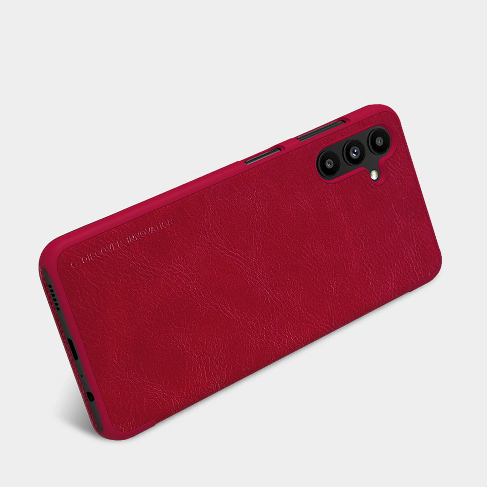 Pokrowiec skrzany Nillkin Qin czerwony Samsung Galaxy A13 5G / 7