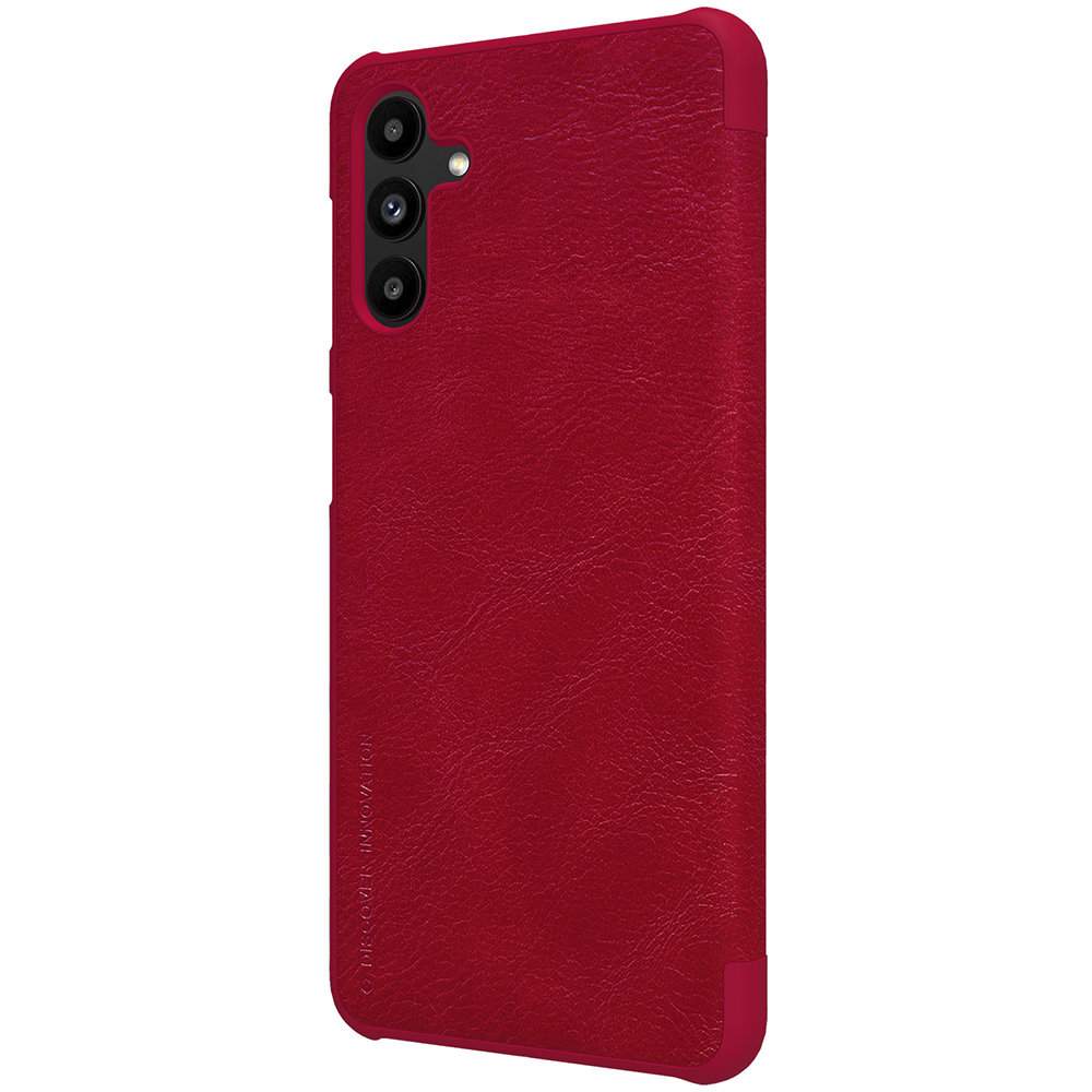 Pokrowiec skrzany Nillkin Qin czerwony Samsung Galaxy A13 5G / 8