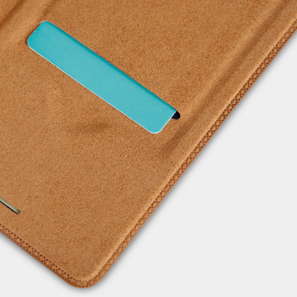 Pokrowiec sk�rzany Nillkin Qin czerwony Samsung Galaxy A8 (2018) A530 / 10