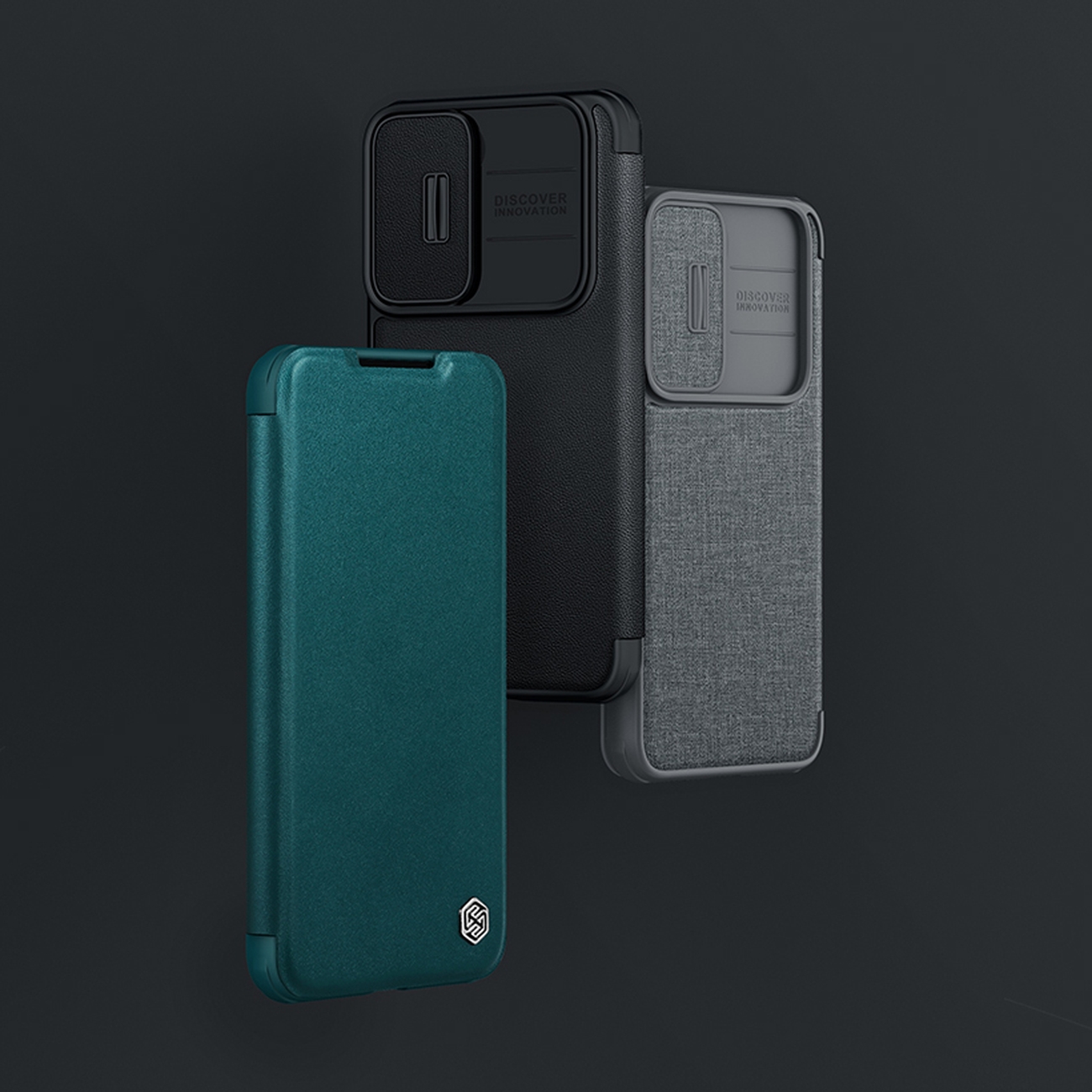 Pokrowiec sk�rzany Nillkin Qin Samsung Galaxy S22 Plus / 8