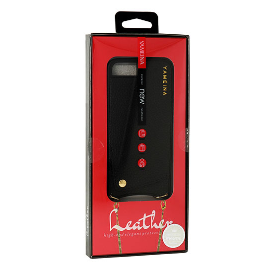 Pokrowiec sk�rzany Torebka Simply czarny Apple iPhone XS Max