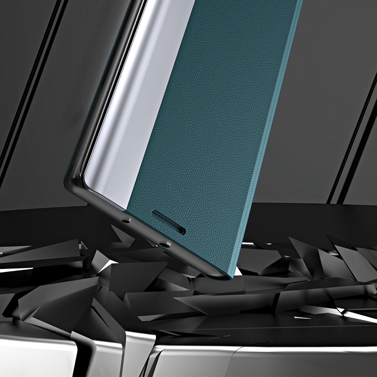 Pokrowiec Sleep Case Pro czarny Samsung Galaxy A14 / 8