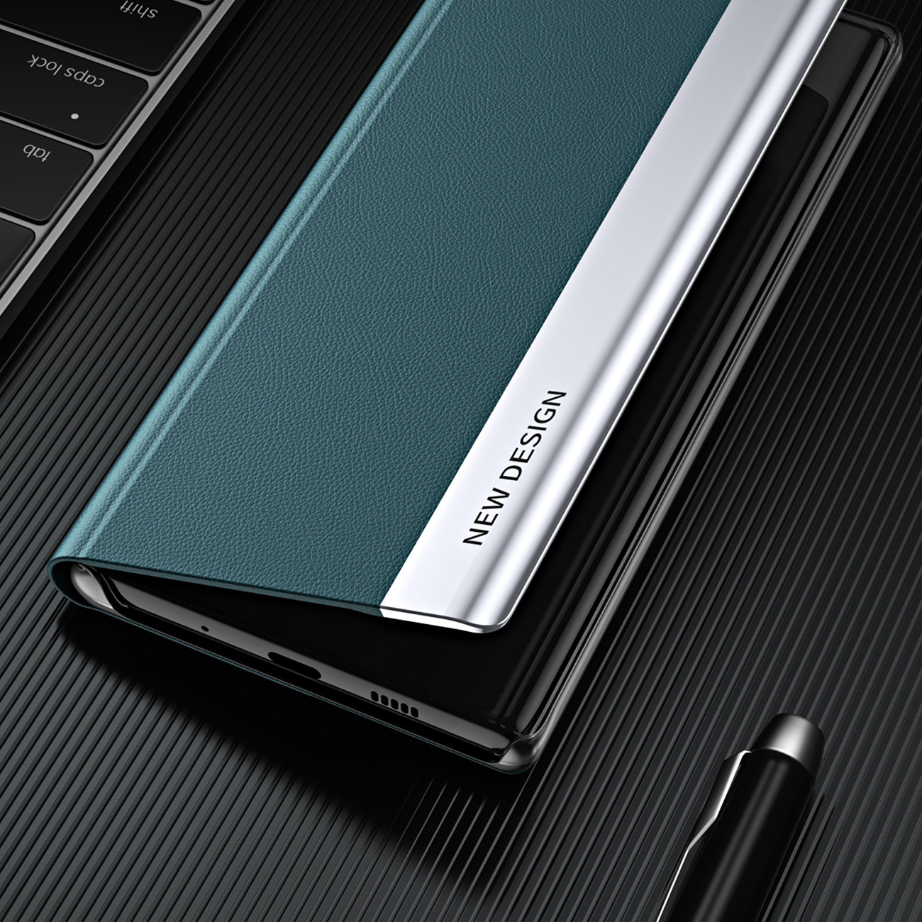 Pokrowiec Sleep Case Pro czarny Samsung Galaxy A24 4G / 5