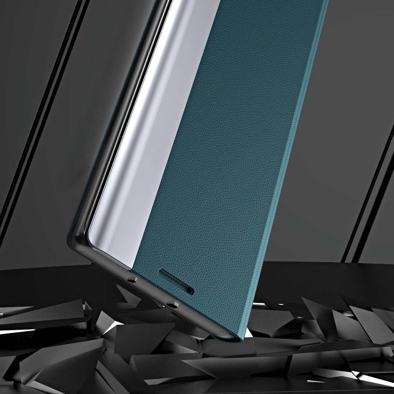 Pokrowiec Sleep Case Pro czarny Samsung Galaxy A24 4G / 8