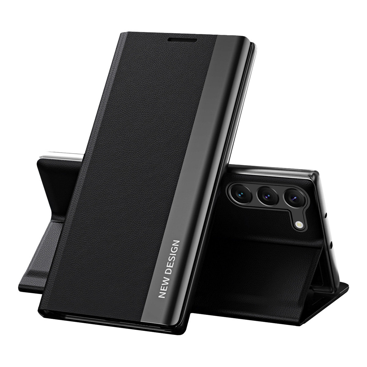 Pokrowiec Sleep Case Pro czarny Samsung Galaxy S23
