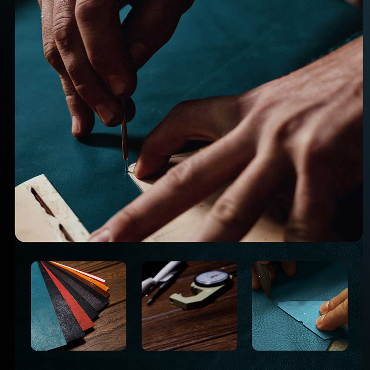 Pokrowiec Sleep Case Pro niebieski Samsung Galaxy S23 Plus / 3 Pokrowiec Sleep Case Pro niebieski Samsung Galaxy S23 Plus / 3