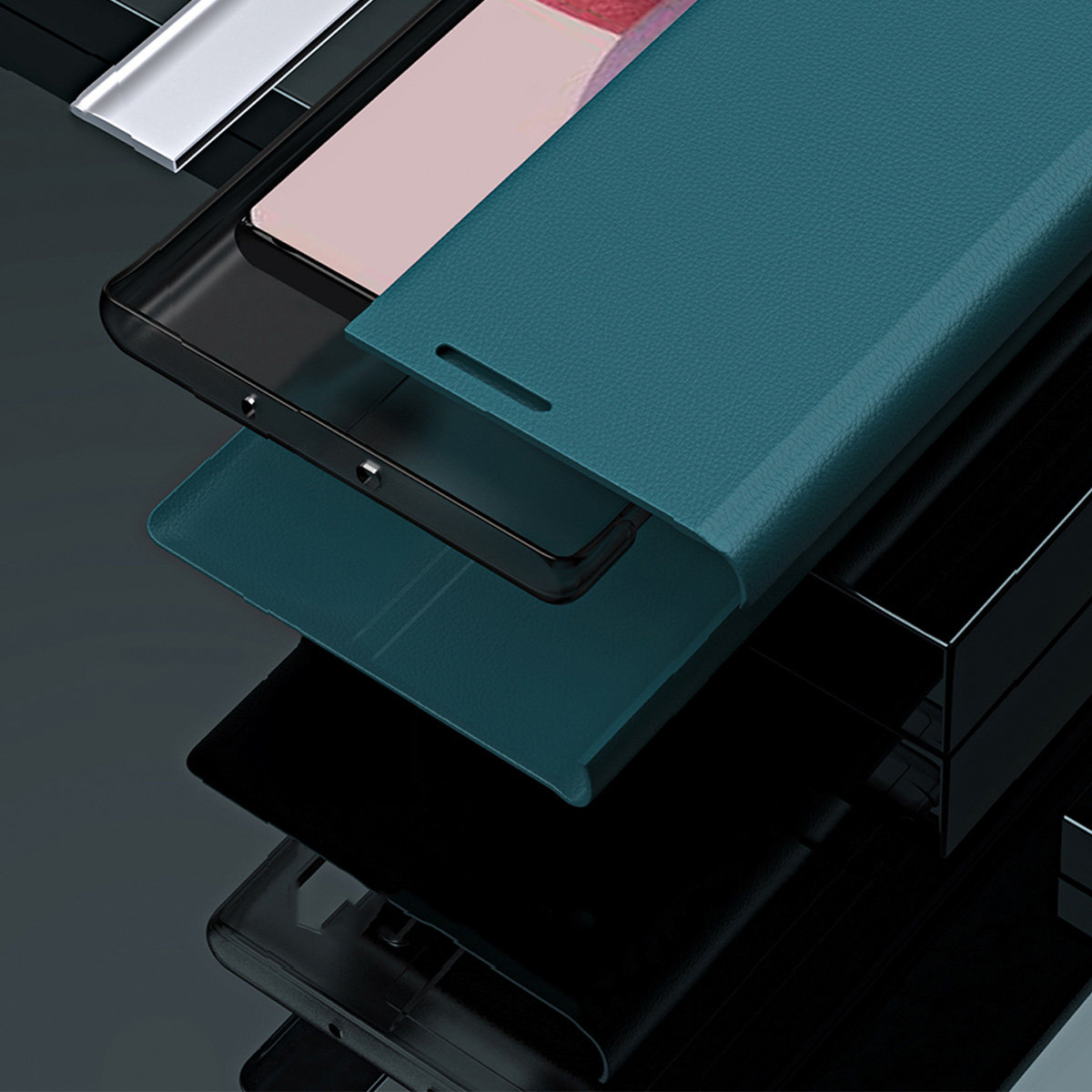 Pokrowiec Sleep Case Pro niebieski Samsung Galaxy S23 Ultra / 7