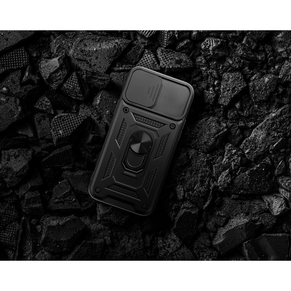 Pokrowiec SLIDE ARMOR czarny Apple iPhone SE 2022 / 8
