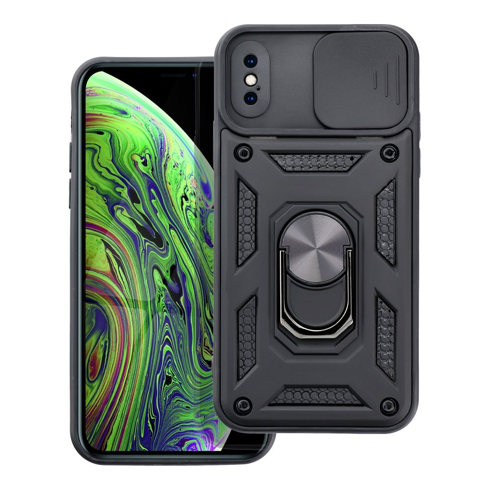 Pokrowiec SLIDE ARMOR czarny Apple iPhone X / 2