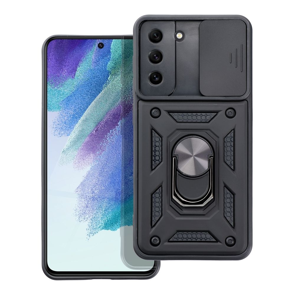 Pokrowiec SLIDE ARMOR czarny Samsung S21 FE / 2