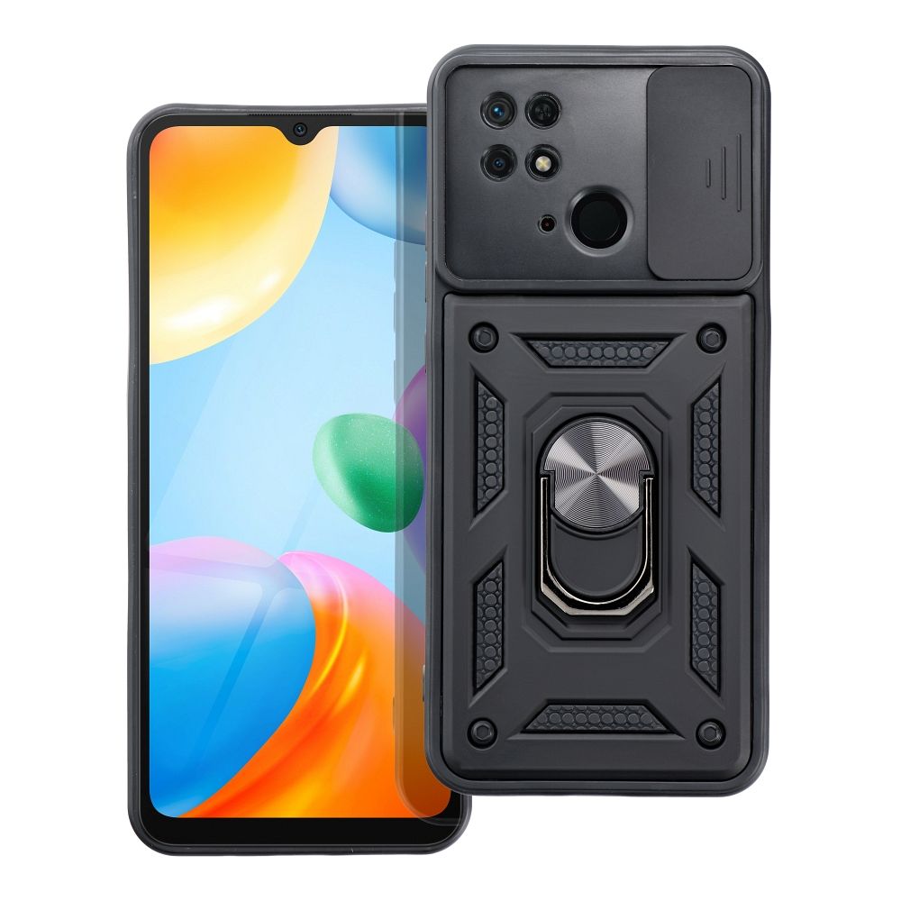 Pokrowiec SLIDE ARMOR czarny Xiaomi Redmi 10C / 2