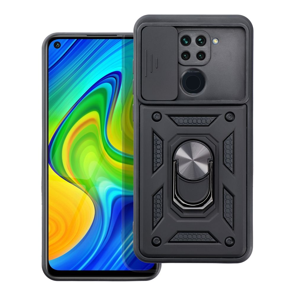 Pokrowiec SLIDE ARMOR czarny Xiaomi Redmi Note 9 / 2 Pokrowiec SLIDE ARMOR czarny Xiaomi Redmi Note 9 / 2