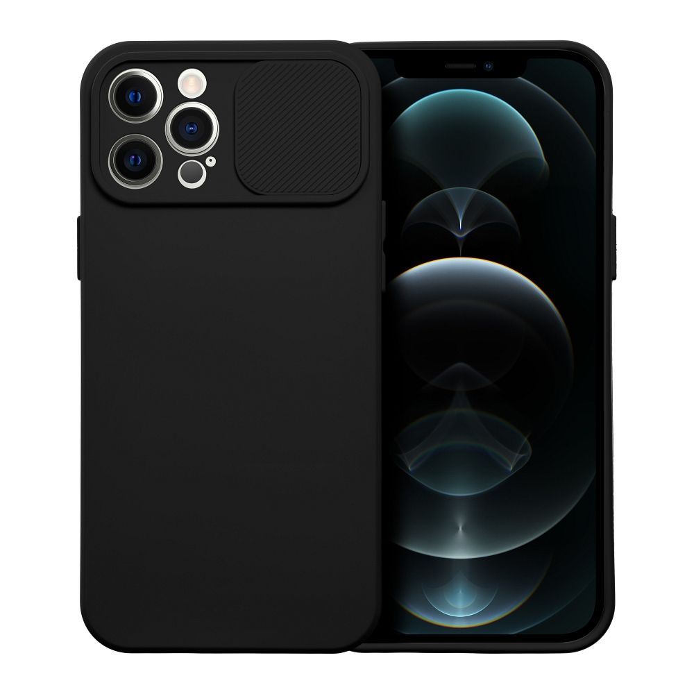 Pokrowiec SLIDE czarny Apple iPhone 12 Pro Max