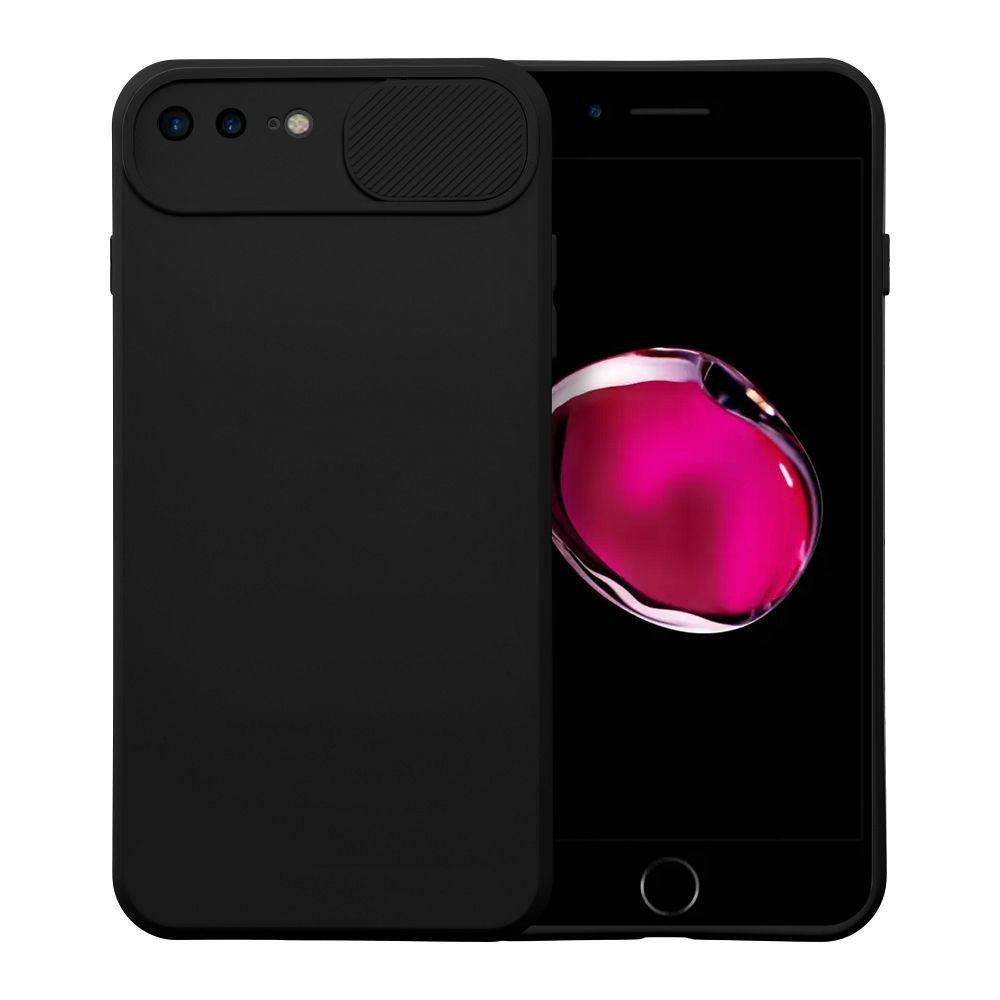 Pokrowiec SLIDE czarny Apple iPhone 7 Plus